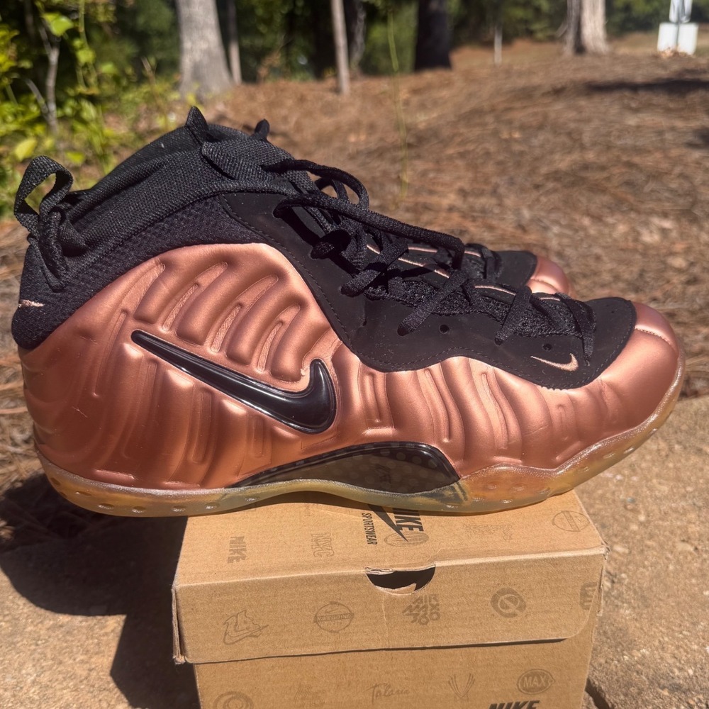 Nike Air Foamposite One Bronze Black Metallic 314996-302 Mens Size 11 Basketball